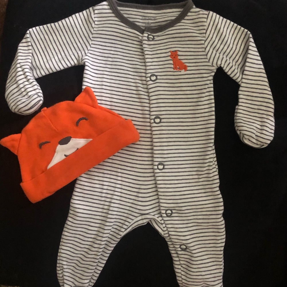 Two super cute newborn baby boy sets